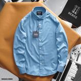  Áo sơ mi nam Heboz cotton gân xéo 5M new - 00002124 