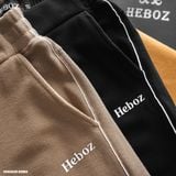  Quần dài nam Heboz vải pique dáng suông line 2M - 00002126 