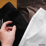  Quần short nam Heboz vải linen 3M - 00002145 