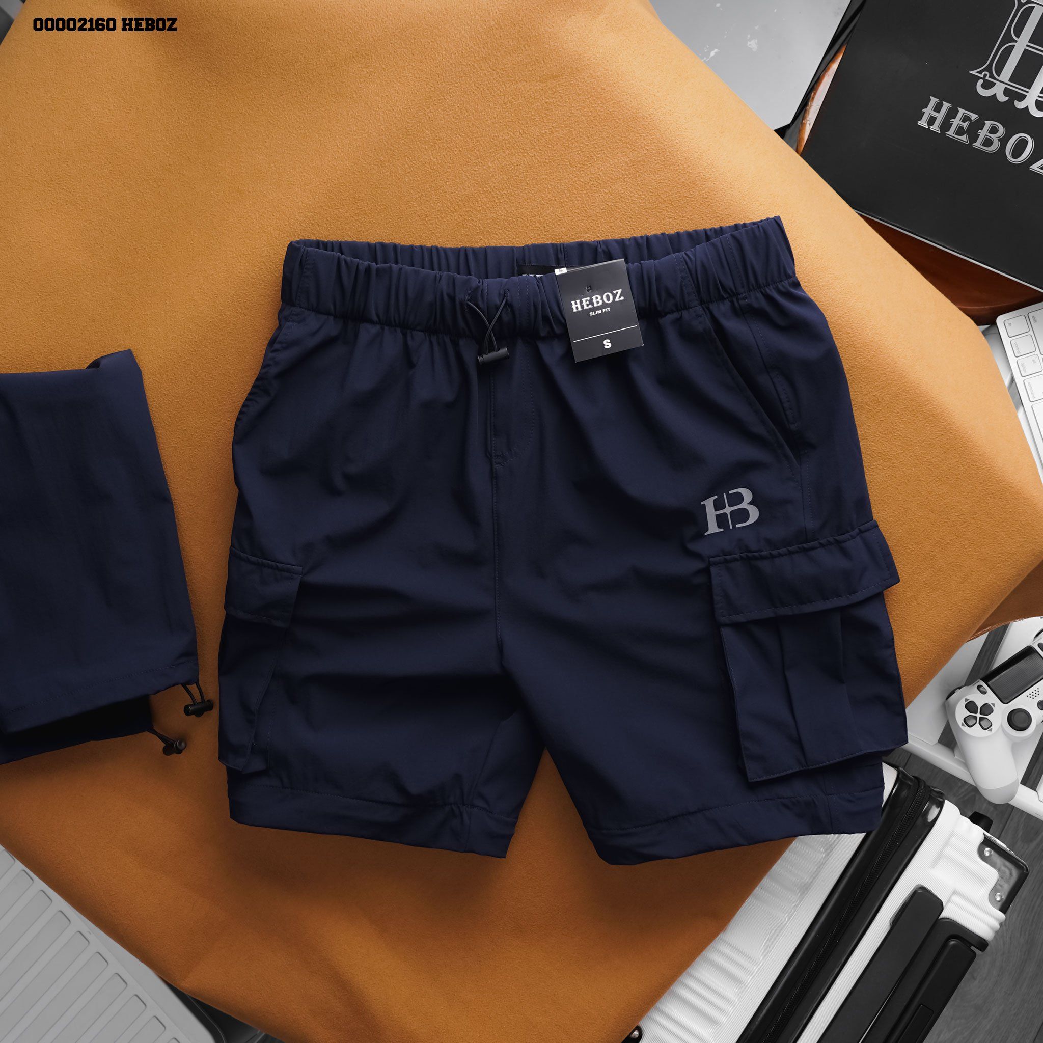  Quần jogger nam Heboz vải gió 2in1 3M - 00002160 