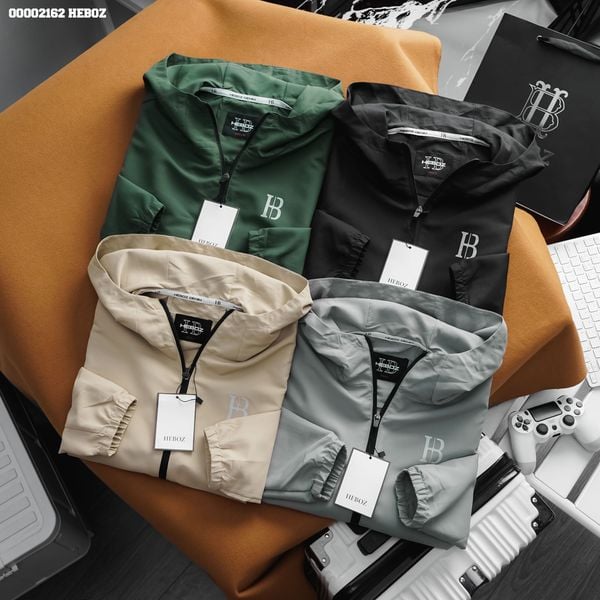  Áo khoác gió nam Heboz chống nắng 4M - 00002162 
