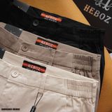  Quần kaki nam Heboz cạp thun 2/3 3M - 00002183 
