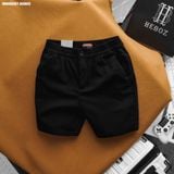  Quần short kaki cạp thun thêu Heboz 4M - 00002197 