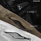  Áo khoác nam Heboz vải kaki Sticker 3M - 00002206 