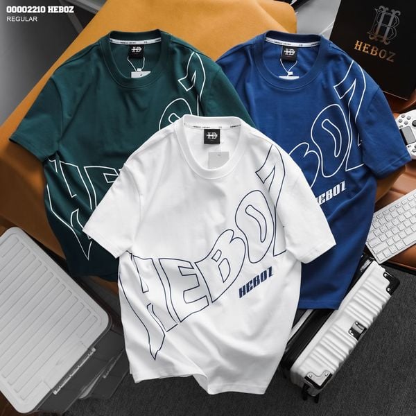  Áo thun nam Heboz print storm 3M - 00002210 