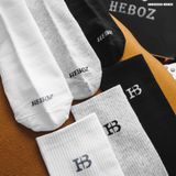  Vớ logo nam Heboz cổ cao 3M - 00002219 