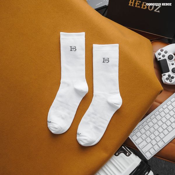  Vớ logo nam Heboz cổ cao 3M - 00002219 