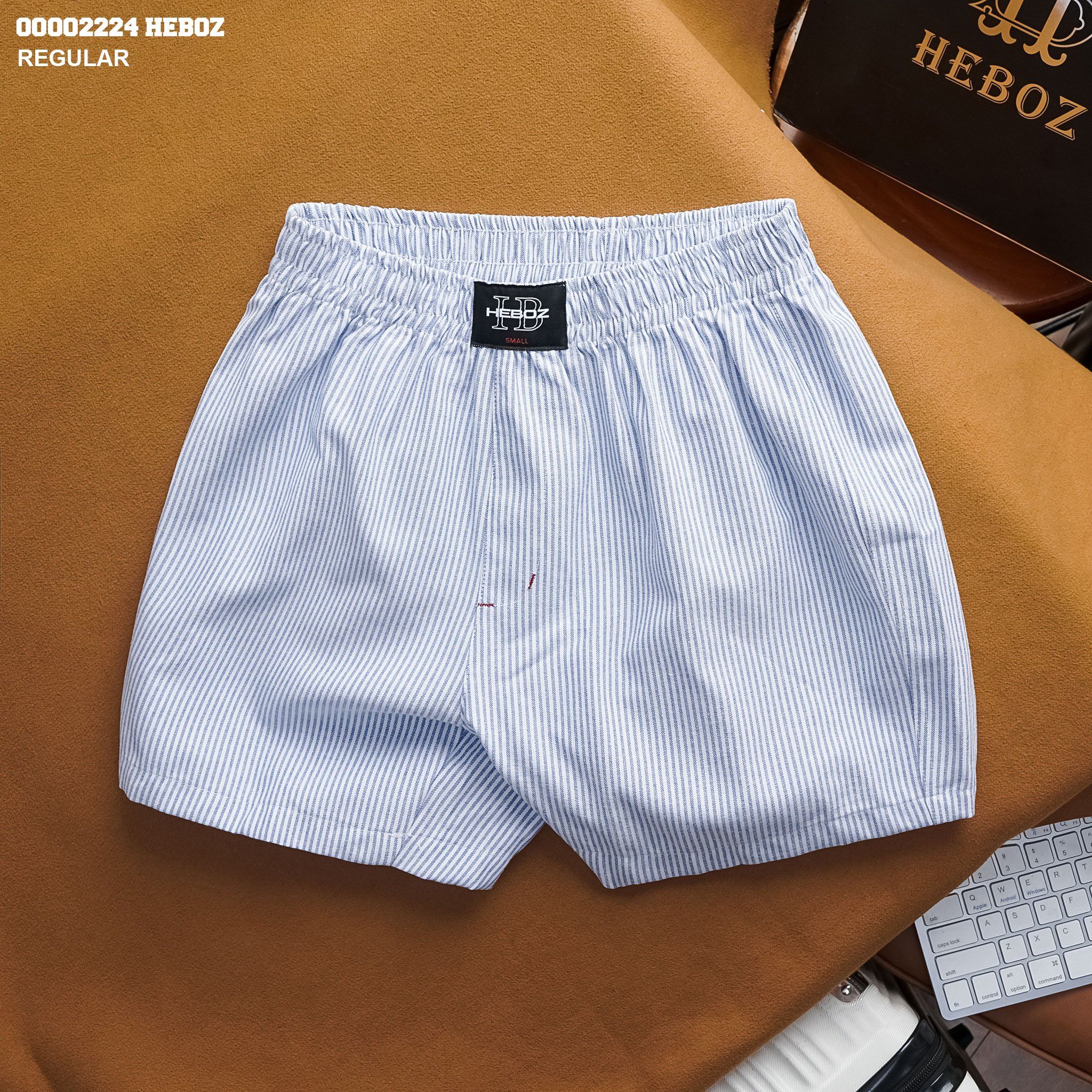  Quần ngủ nam Heboz vải oxford 4M - 00002224 