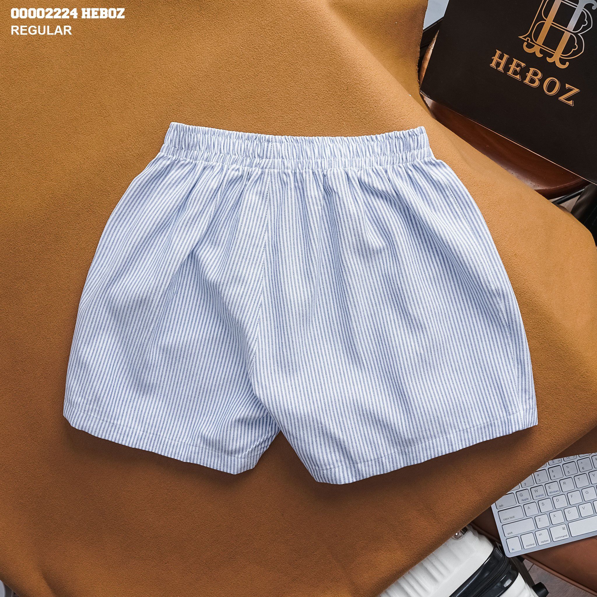  Quần ngủ nam Heboz vải oxford 4M - 00002224 