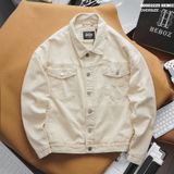  Áo khoác denim nam Heboz form oversize 3M - 00002225 