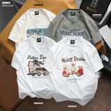  Áo thun nam Heboz print car - 00002236 