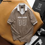  Áo polo nam Heboz cổ V 88 2M - 00002248 