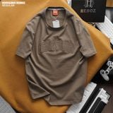 Áo thun nam Heboz thêu viền chữ 4M - 00002269 