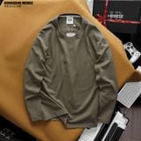  Áo thun nam Heboz basic dài tay 3M - 00002240 