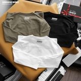  Áo thun nam Heboz basic dài tay 3M - 00002240 