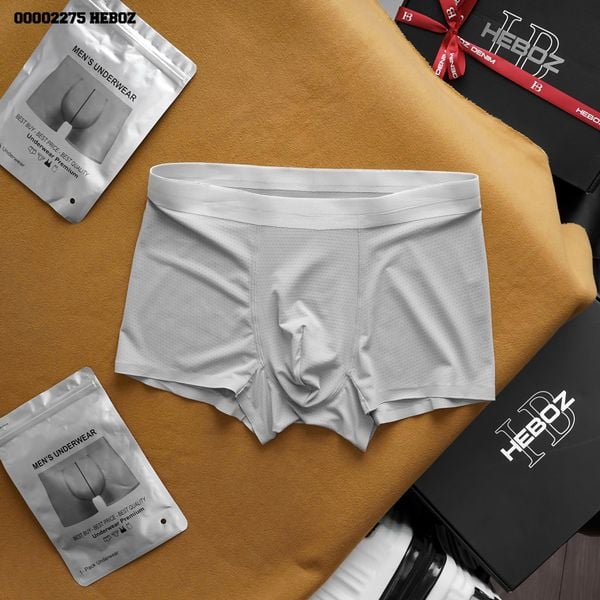  Quần boxer nam Heboz vải thun lạnh hạt 01 3M - 00002275 