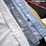  Áo sơ mi nam Heboz cổ trụ oxford 3M - 00002289 