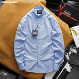  Áo sơ mi nam Heboz cổ trụ oxford 3M - 00002289 