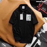  Áo polo nam Heboz Surf (Black) - 00002301 