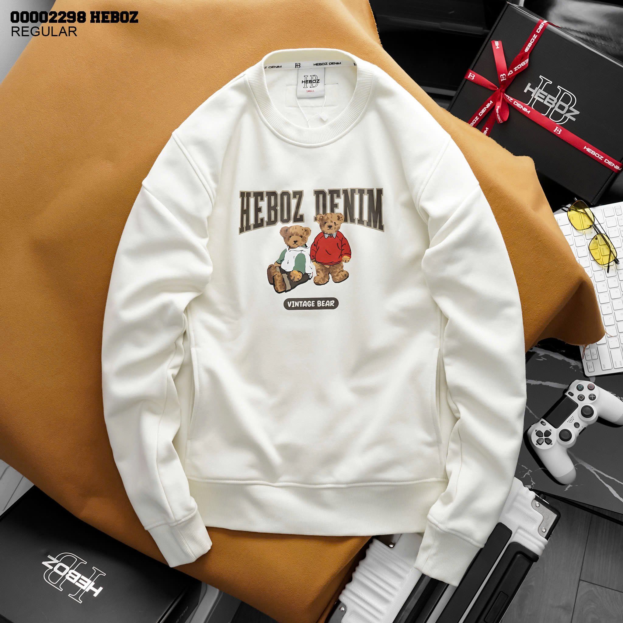  Áo sweater nam Heboz couple Bear 2M - 00002298 