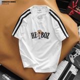  Áo thun nam Heboz thêu Bear line 3M - 00002304 