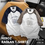  Áo thun nam Heboz raglan 88 2M - 00002312 