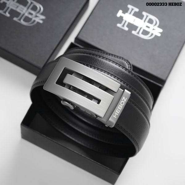  Thắt lưng Nam Heboz 09(đen) - 00002333 