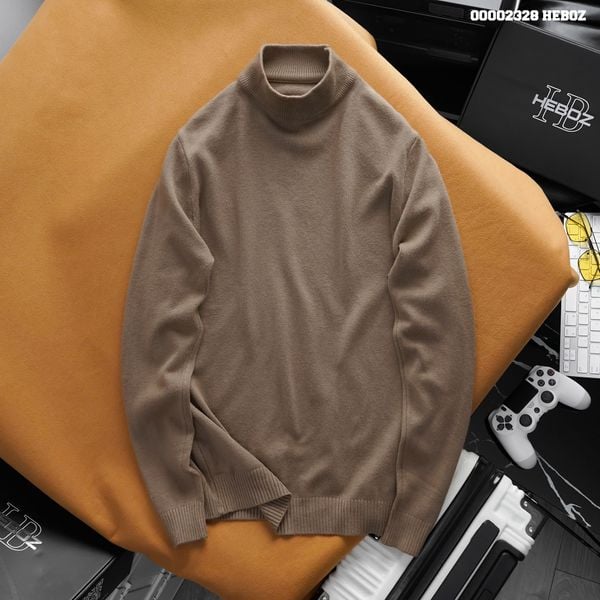  Áo len nam Heboz cổ trụ 4M - 00002328 