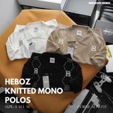  Áo polo nam Heboz dệt kim mono 3M - 00002342 