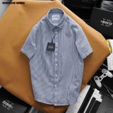  Sơ mi nam Heboz ngắn tay oxford stripped 3M - 00002346 