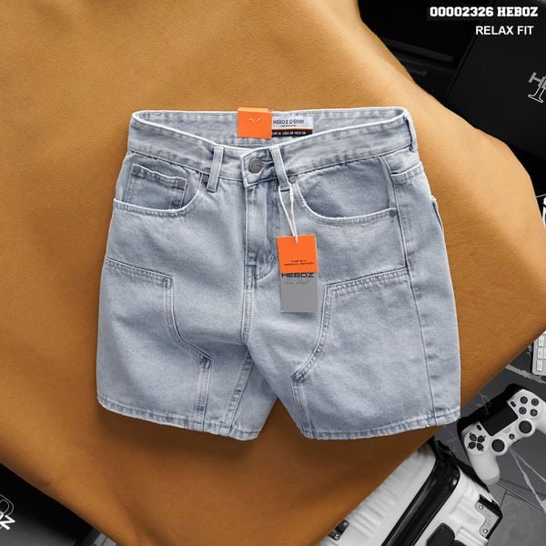  Quần short jean nam Heboz carpenter 065 - 00002326 