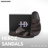  Dép da nam Heboz nhiều quai 2M - 00002350 