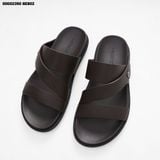  Dép da nam Heboz nhiều quai 2M - 00002350 