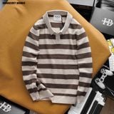  Áo len nam Heboz stripped 3M - 00002357 