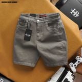  Quần short nam Heboz kaki jean 4M - 00002355 