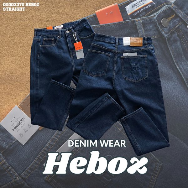  Quần jean nam Heboz dáng straight 068 - 00002370 