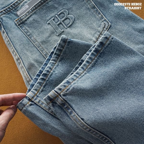  Quần jean nam Heboz dáng straight 070 - 00002372 