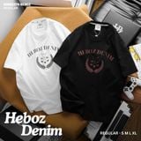  Áo thun nam Heboz print logo golf 2M - 00002374 