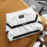  Áo len nam Heboz dệt kim sọc ngang 2M - 00002383 