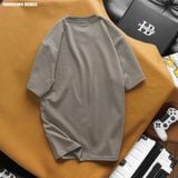  Áo thun nam Heboz trơn basic new ss 6M - 00002384 