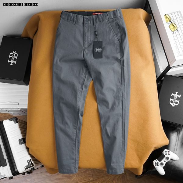  Quần kaki nam Heboz cạp chun ẩn new ss 3M - 00002381 