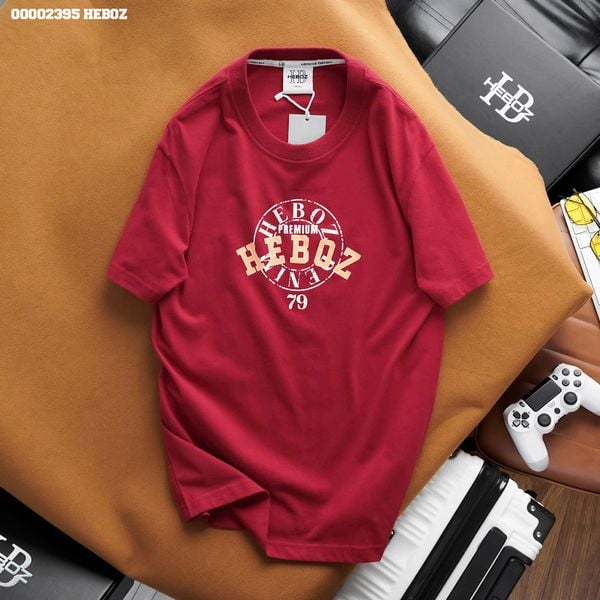  Áo thun nam Heboz season 79 (ĐỎ) - 00002395 
