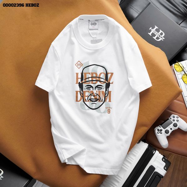  Áo thun nam Heboz season face (TRẮNG) - 00002396 