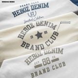  Áo thun nam Heboz raglan Club 3M - 00002413 