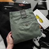  Quần short nam Heboz kaki classic 4M - 00002411 