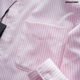  Áo sơ mi nam Heboz oxford stripped Pocket 4M - 00002416 