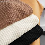  Áo polo nam Heboz dài tay cổ V basic 3M - 00002427 