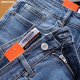  Quần jean nam Heboz dáng slim rách 087 - 00002431 