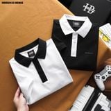  Áo polo nam Heboz cổ phối màu 2M - 00002433 
