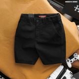  Quần short nam Heboz kaki cạp thun ẩn 3M - 00002444 